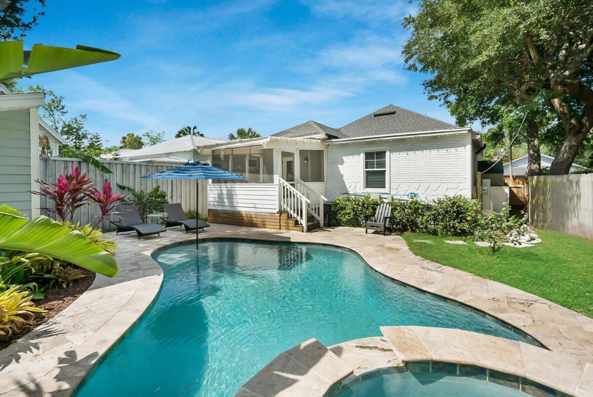 Charming Cottage W Pool, Walkable To Downtown St. Augustine Ngoại thất bức ảnh